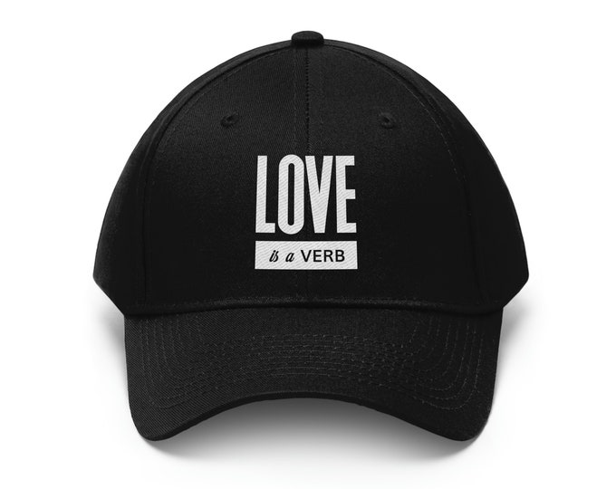 Love is a Verb Dad Hat