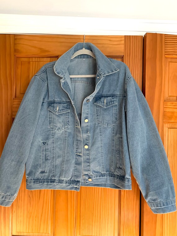 Louis Tomlinson Walls Painted Denim Jacket