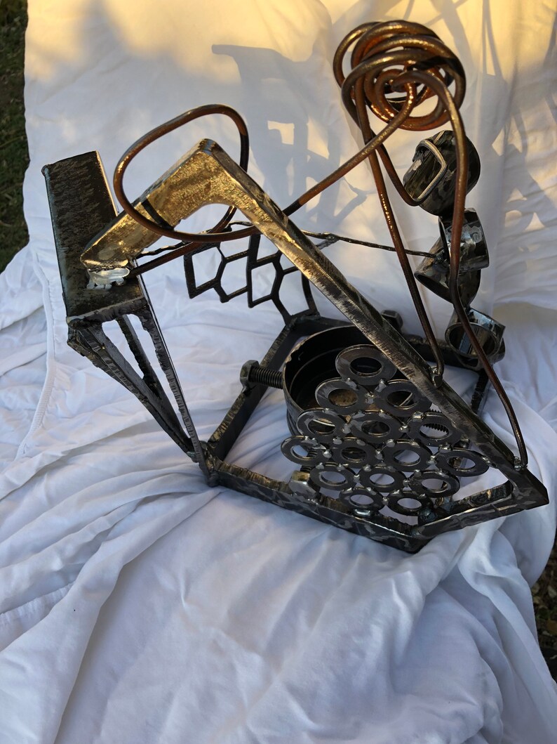 Abstract candle stand