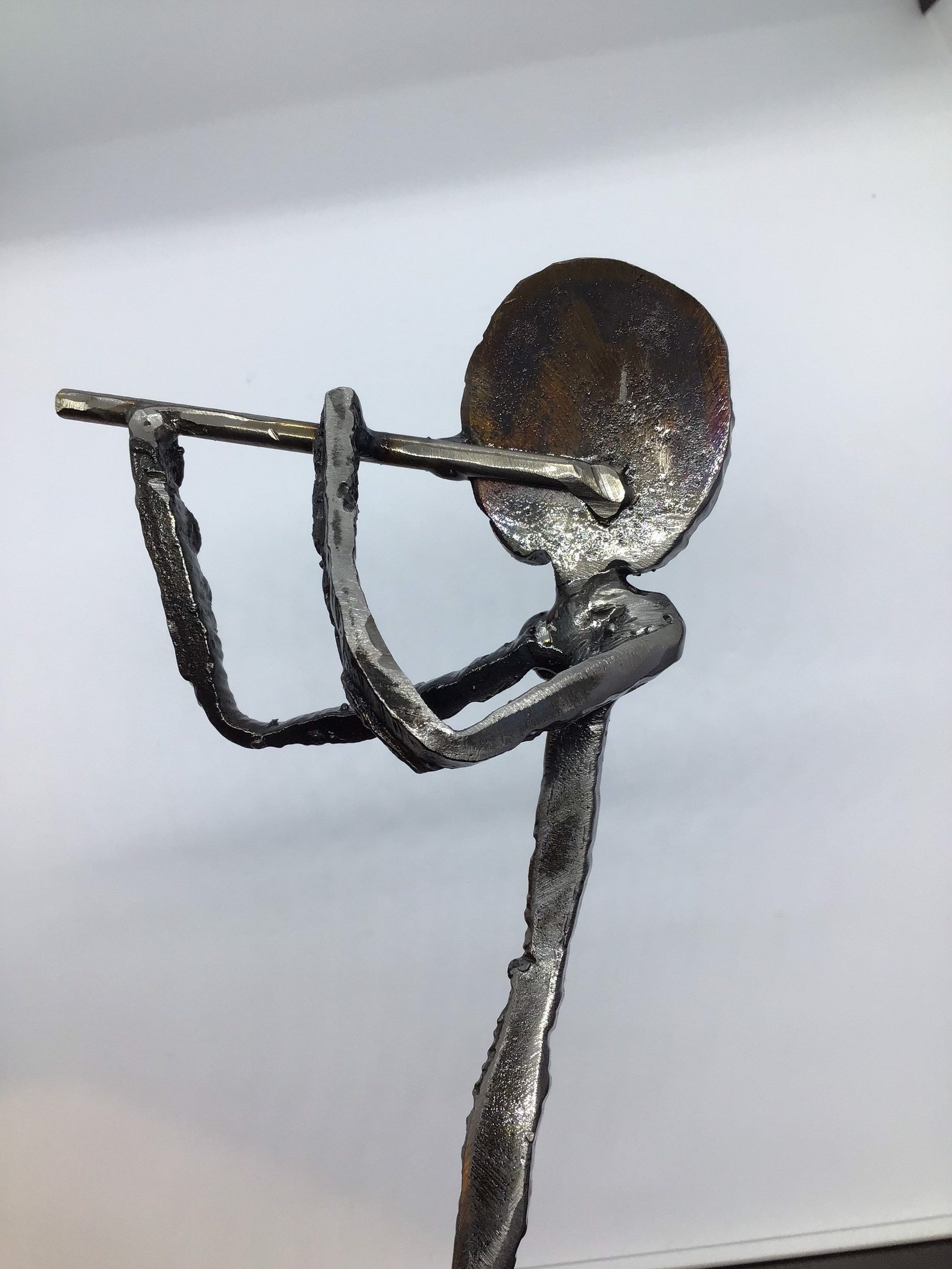 Gift for Flute player flutist figurine handmade flute Etsy