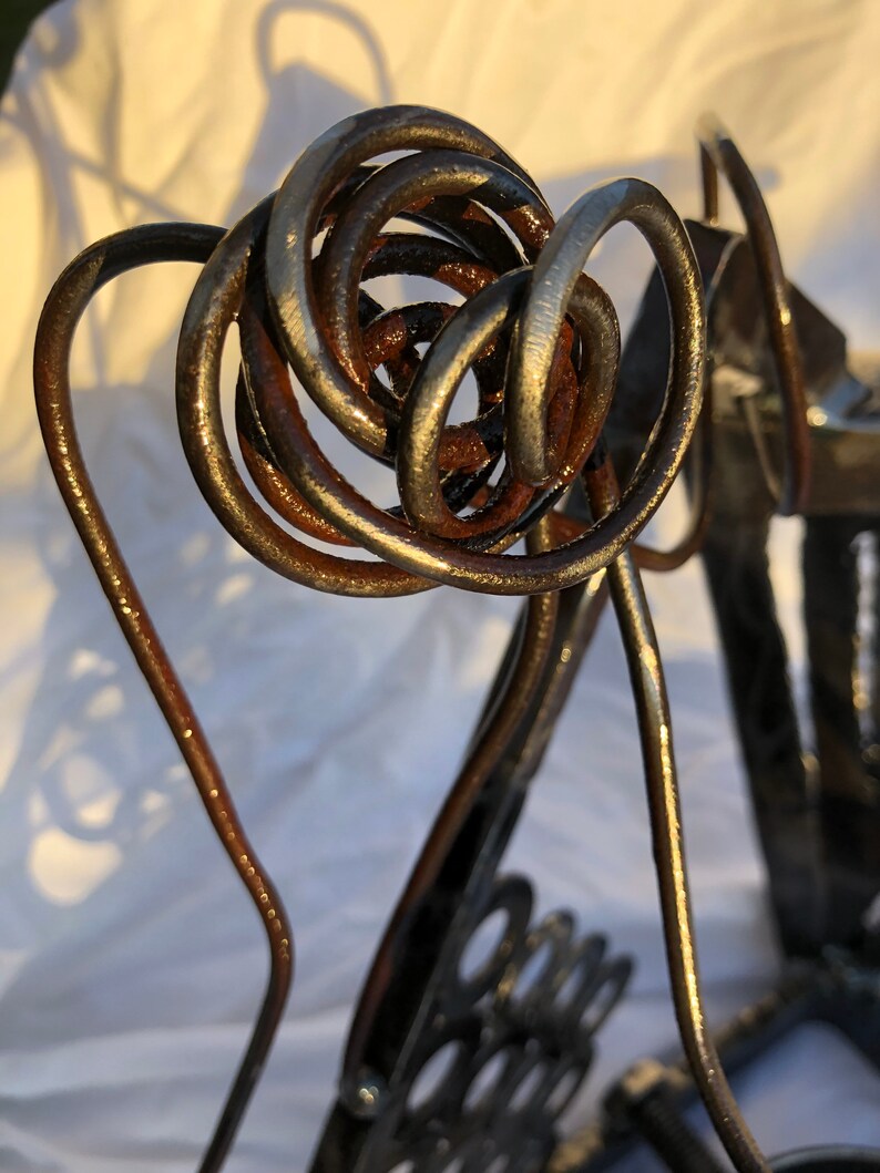 Abstract candle stand