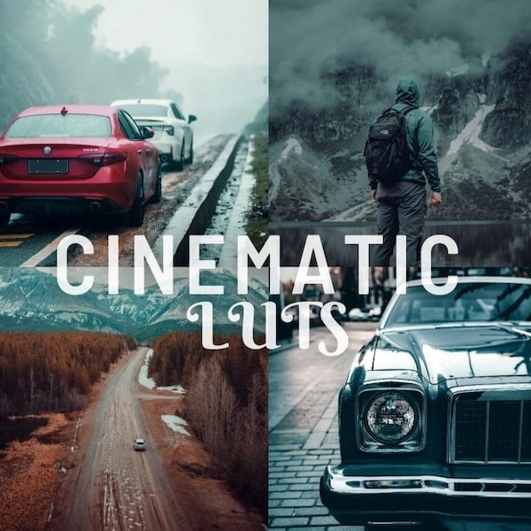 10 Cinematic Video Filters,luts, Adobe Premiere Pro LUT Pack, Video Luts Final Cut Pro,film lut for DaVinci Resolve ,VN App cinematic lut