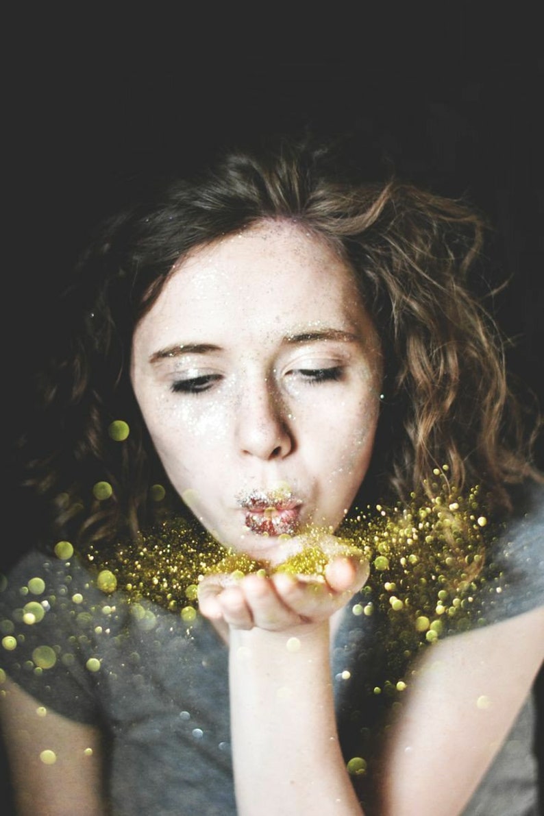 101 Blowing Glitter Overlays, Action, Christmas