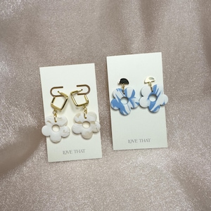 Daisy | Handmade Polymer Clay Earrings