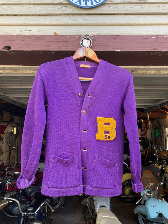 1950 - House of Harter - “B” Letterman Sweater