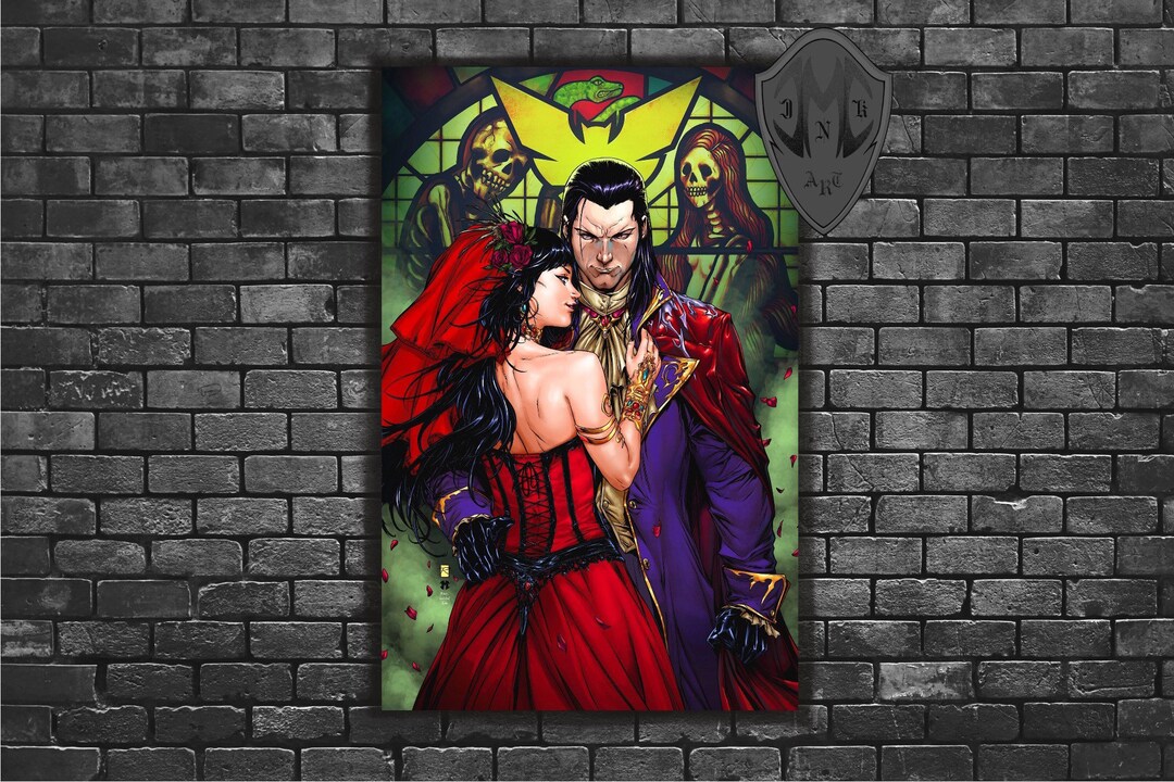 Vampirella 25 Cajun Gamer Exclusive Virgin Variant Cover Etsy