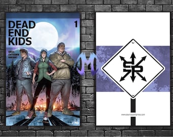 Dead End Kids #1 Exclusive Variant Cover Comic Book - Signed - Limited to 70 Total Copies Produced!