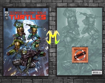 TMNT #150 (Final Issue) Epikos Exclusive Limited Variant Trade Dress - Signed
