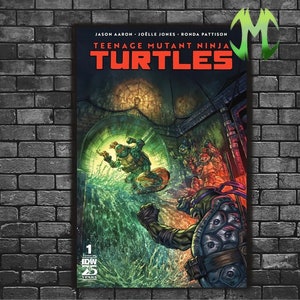 TMNT #1 - Wonderberry’s Comics Exclusive Trade Dress Variant - Signed