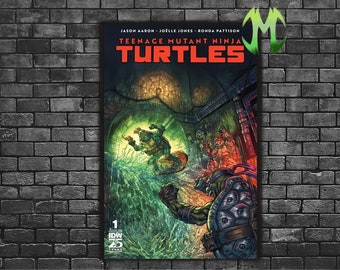TMNT #1 - Wonderberry’s Comics Exclusive Trade Dress Variant - Signed