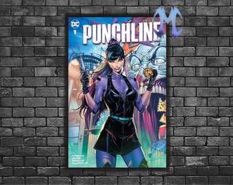 Punchline #1 Gotham City Comics Exclusive Variant Cover Comic Book - Signed - Character 1st Ongoing Series