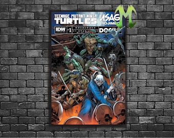 TMNT/Usagi Yojimbo: WhereWhen #1 Epikos Comics Exclusive Variant Cover Comic Book - Signed - Limited