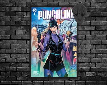 Punchline #1 Gotham City Comics Exclusive Variant Cover Comic Book - Signed - Character 1st Ongoing Series