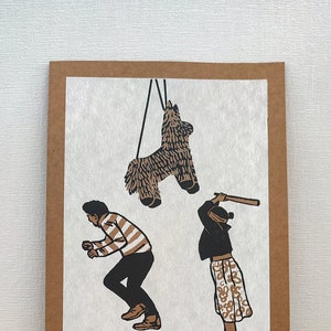 Die Pinata – A5-Siebdruck
