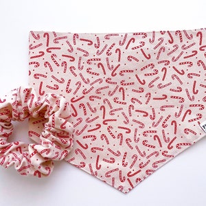 Personalised Dog Tie- Up Bandana | Christmas Dog Bandana | Bandana for Dogs | Festive Dog Bandana | Tie up Bandana