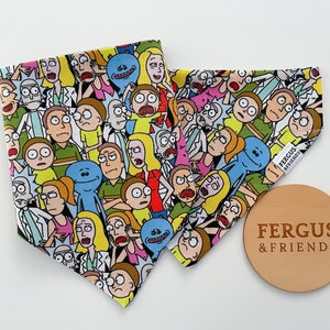 Personalised Rugrats Dog Bandana | Cute Dog Bandana | Nickelodeon Bandana for Dogs | Matching Baby Bib & Hair accessories
