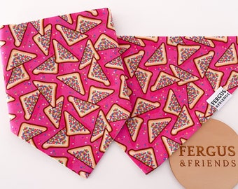 Fairy Bread Dog Bandana | Personalised Dog Bandana | Aussie Classic Food Dog Bandana | Bandana for Dogs | Bright Bandana |