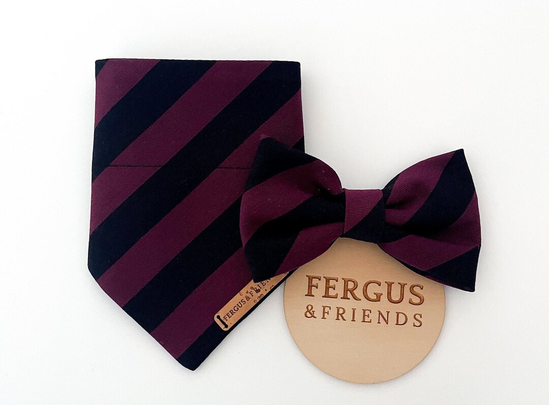 Personalised Dog Bandana Gingham Dog Bandana Black Dog Etsy