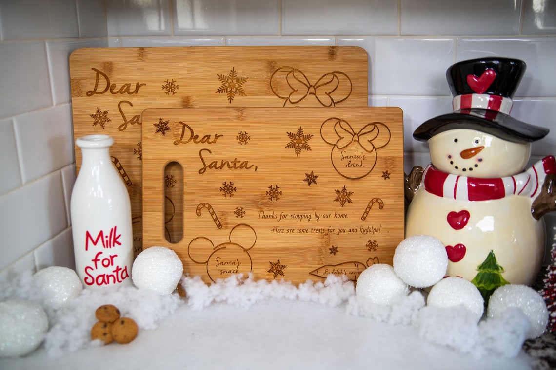 Dear Santa Cookie Tray for Christmas Eve Etsy