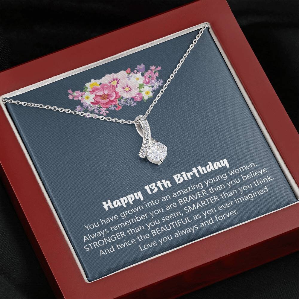 13. Geburtstag Mädchen Geschenk für 13-jährige Enkelin Happy | Etsy