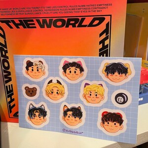ATEEZ OT8 Sticker Sheet