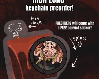 Iron Lung Spinning Keychain!