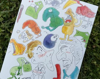 Doodle Page Print!