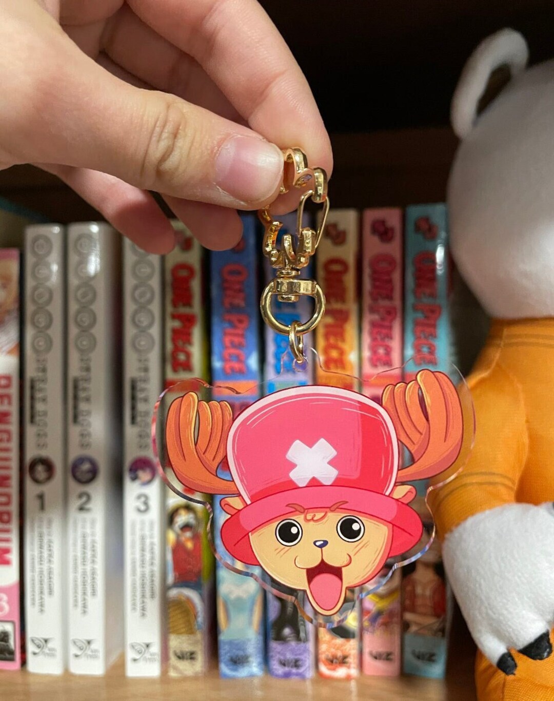 Tony Tony Chopper Keychain Etsy