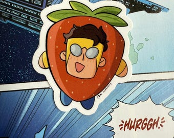 Invincible Keychain and Stickers!