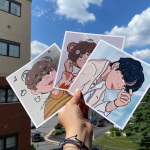 Láminas artísticas de Jongho de ATEEZ