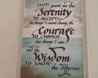 Serenity Prayer Fridge Magnet(s)