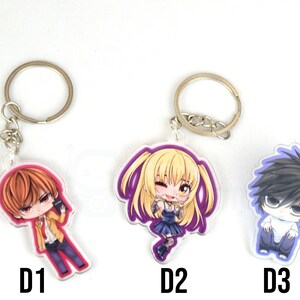 Death Note L Lawliet Ryuzaki Keychain