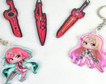 Xeno Blades Keychain / Pin