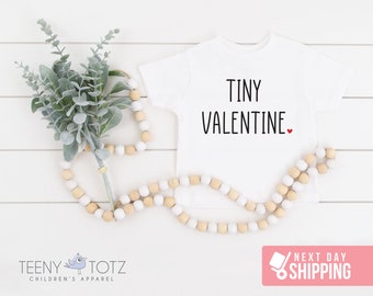 Tiny Valentine Shirt | Valentines Day Shirt, Cute Baby Onesie®, Funny Baby Clothes, Baby Shower Gift