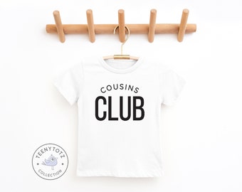 Cousin Club Kids Shirt | Modern Matching T-Shirt, Cute Cousin Toddler Tee, Kids Shirt