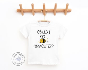 Could I Bee Any Cuter Baby Shirt | Cute Insect Toddler Tee, Cute Baby T-Shirt, Cute Modern Baby Clothes