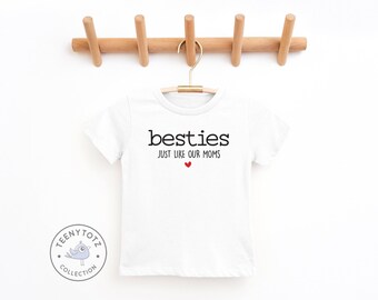 Meilleurs amis, tout comme notre chemise bébé pour maman | T-shirt Best of Friends, amis depuis la naissance, chemise tenues assorties