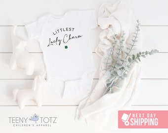 St. Patrick's Day Baby Onesie® | Littlest Lucky Charm Bodysuit, Cute Irish Baby Gift