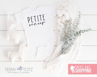 Petite Soeur Onesie® | Cute Little Sister Baby Onesie®, Cute Sister Bodysuit, French Baby Onesie, Baby Shower Gift