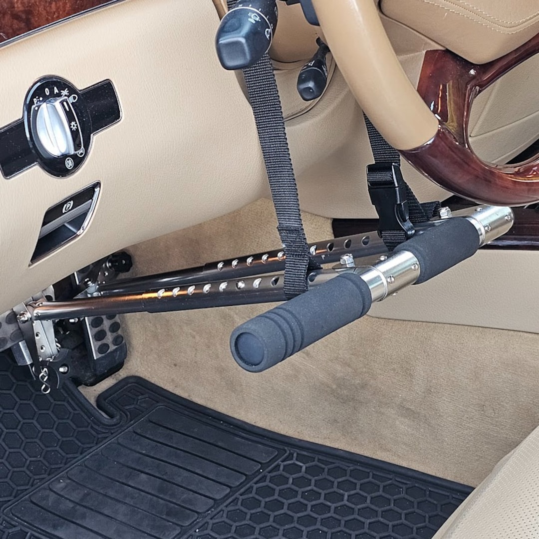 Car Hand Control Tool, Disability Driving Aid, Handicap Push Handle