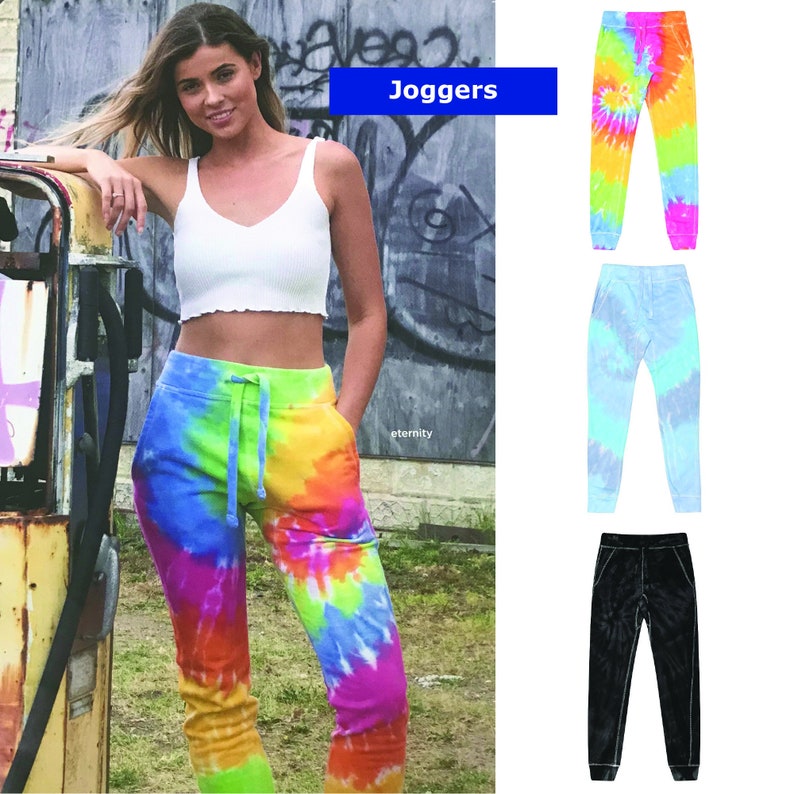 Tie Dye Joggers Slim Fit Adult S-2XL Unisex Sizes | Etsy