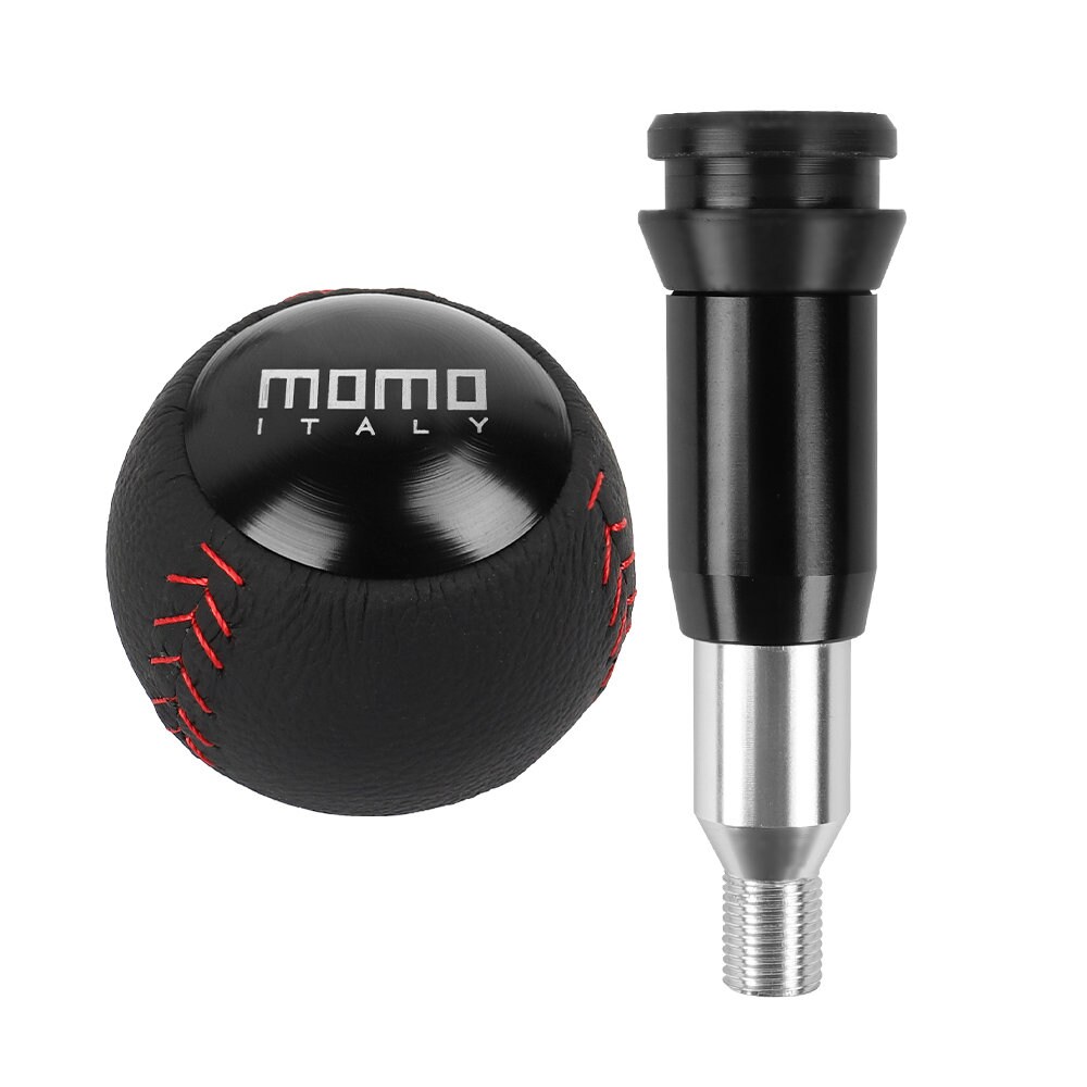 Brand New Momo Leather Black Round Ball Shift Knob Automatic Etsy