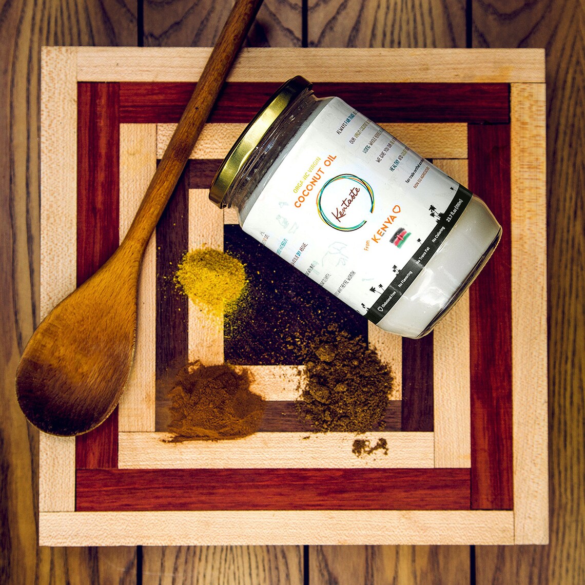 Kentaste Organic Virgin Coconut Oil Unrefined Pure Cold Etsy