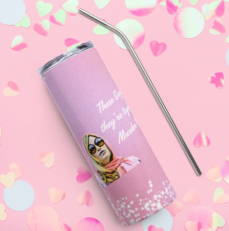 Jennifer Coolidge Quote Glitter Tumbler, These Gays They're Trying to