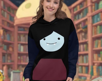 Adventure Time Marceline Vampire Queen Hoodie, Marceline and Bubblegum, Marcy and Simon, Fionna and Cake, Unisex Hoodie