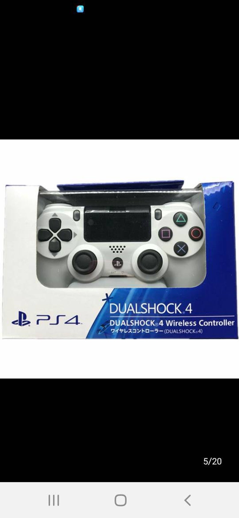 White Ps4 Dual Shock 4 Wireless Controller