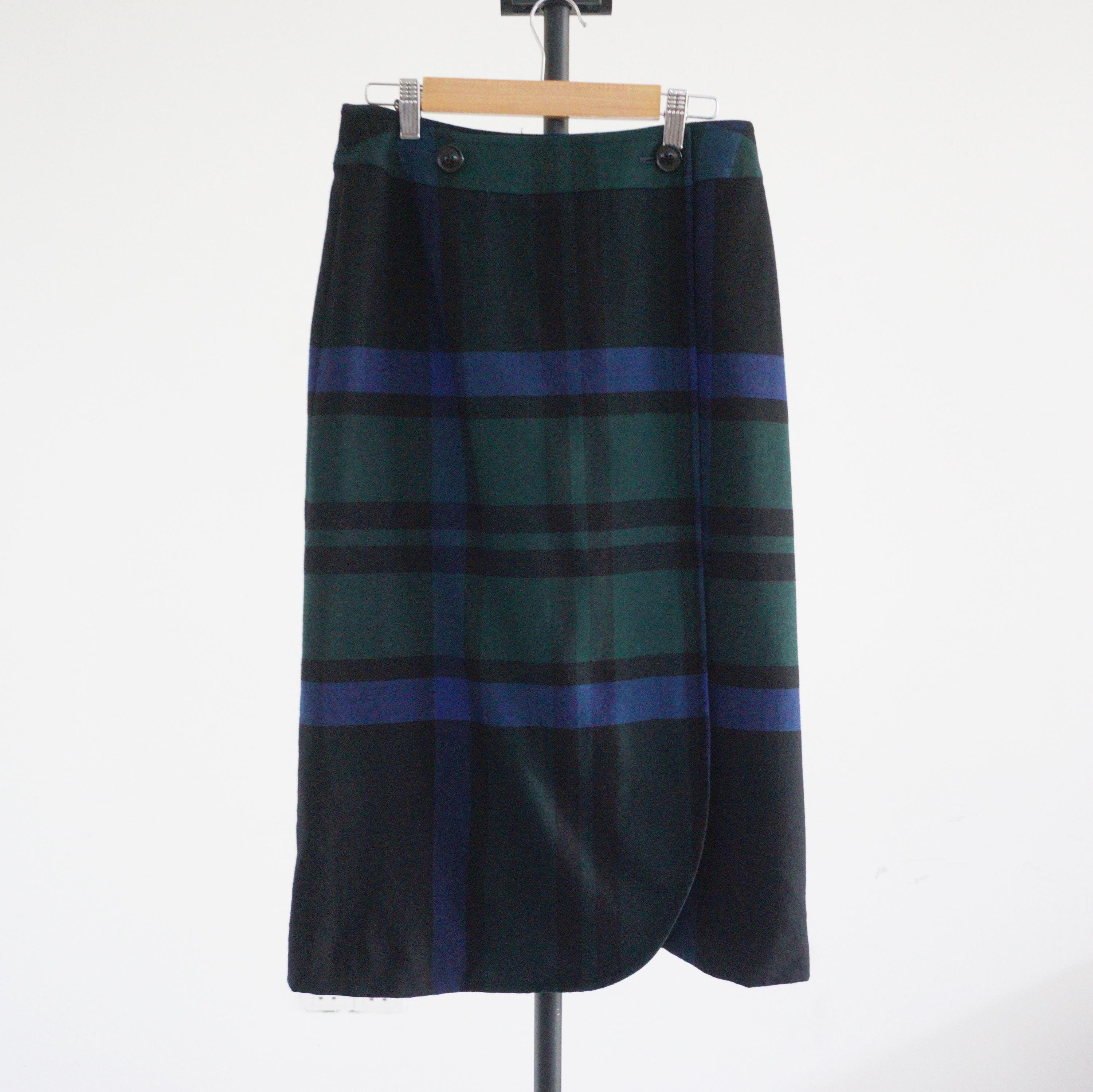 黒と青のタータンチェック柄ケープコート YORKLAND Yorkland - Etsy