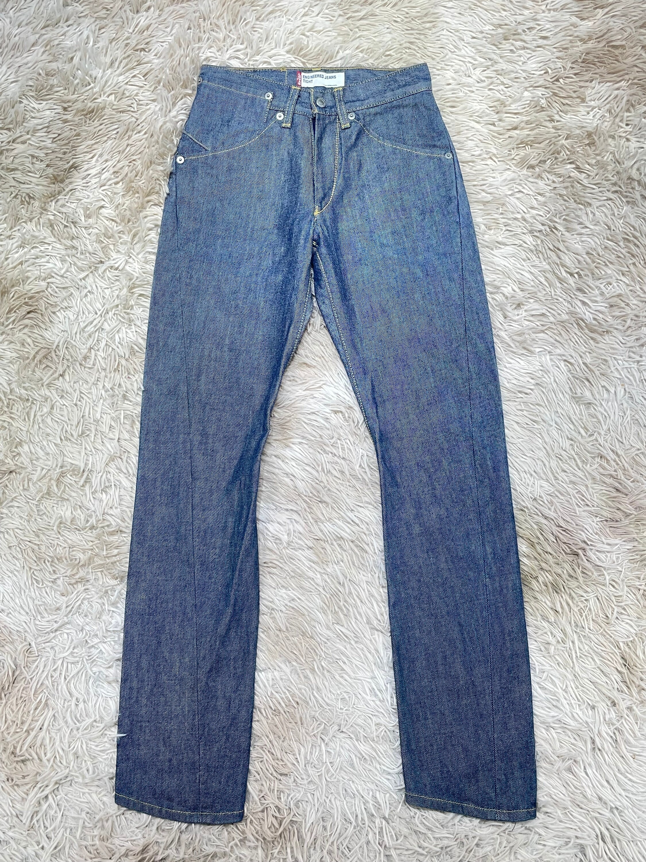 Vintage Y2K Levi's Engineered Jeans Tight Women W24 XS Jeans Vintage Y2K Levi's Engineered Jeans Tight Women W24 XS Jeans