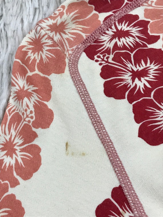 HYSTERIC GLAMOUR Hawaii Stripe Hibiscus T Shirt - Etsy