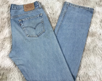 Vintage Levi's 501 Jeans Light Blue W 34 Made in USA